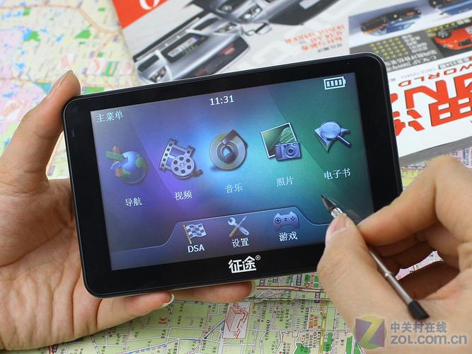 5吋主流gps导航仪 征途zt520精美图赏
